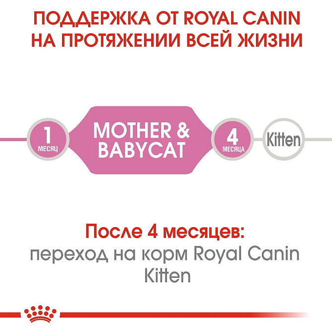 Royal Canin Mother Babycat Ultra Soft Mousse 12 шт (Роял Канін Мазер Бебікет) вологий корм для вагітних кішок Запоріжжя - фото 5