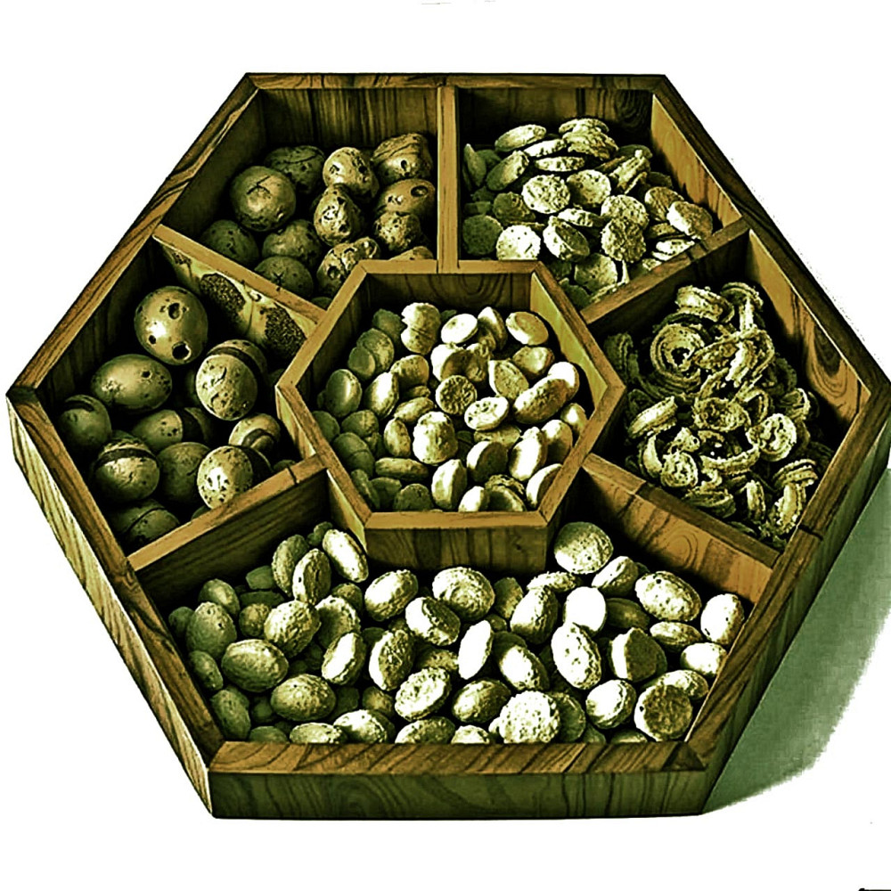 Менажница деревянная 