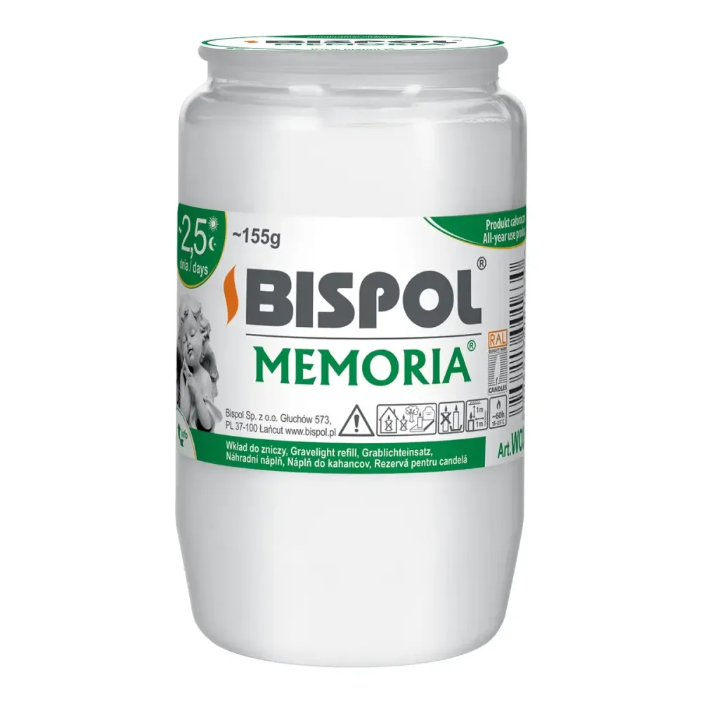 Свеча запаска Bispol Memoria на 2.5 дня Львов - изображение 1