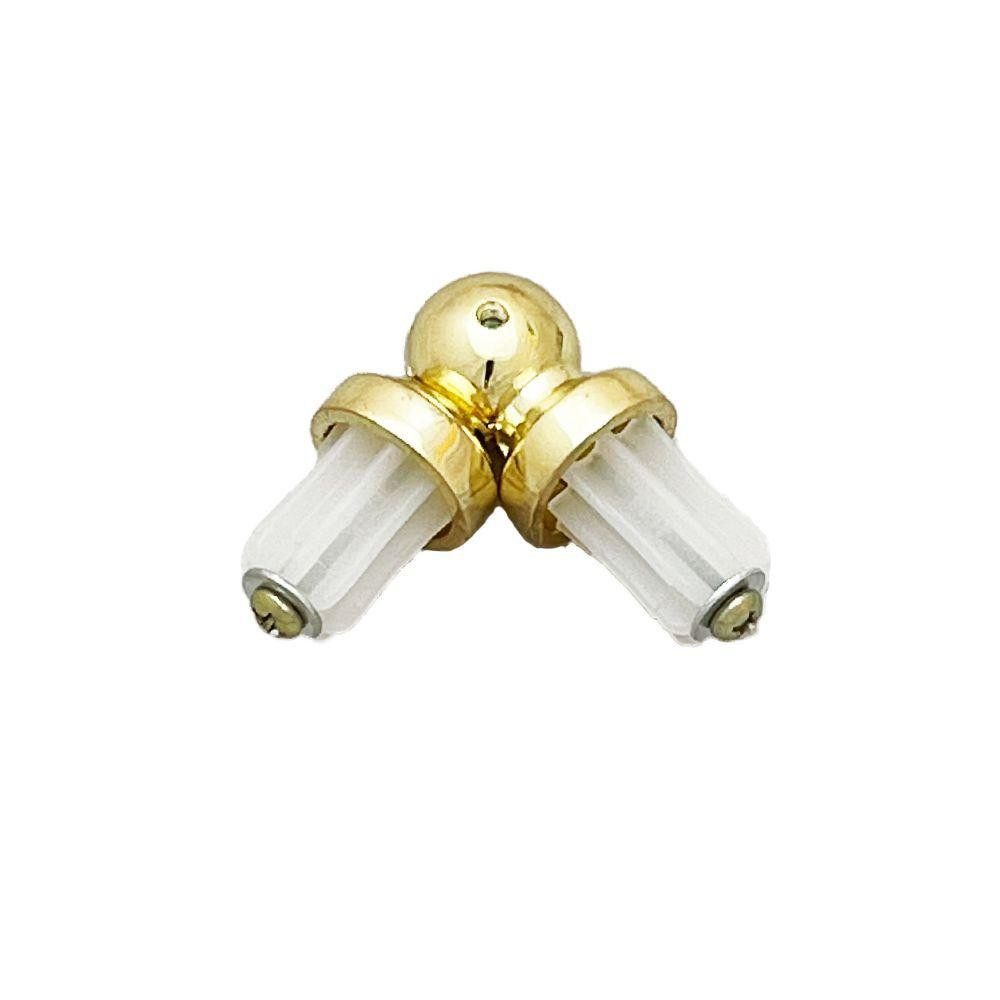 КУТОВИЙ з'єднувач для труби Orvit 16 мм ЗОЛОТО Львів - фото 1