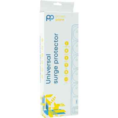 Сетевой фильтр питания PowerPlant 5м, 5 розеток, USB 2.1A (JY-1056U/5) (PPSA10M50S5U) Винница