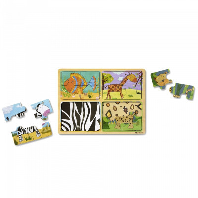 Пазл Melissa&Doug деревянные в футляре "Животные" (MD31362) Винница - изображение 1