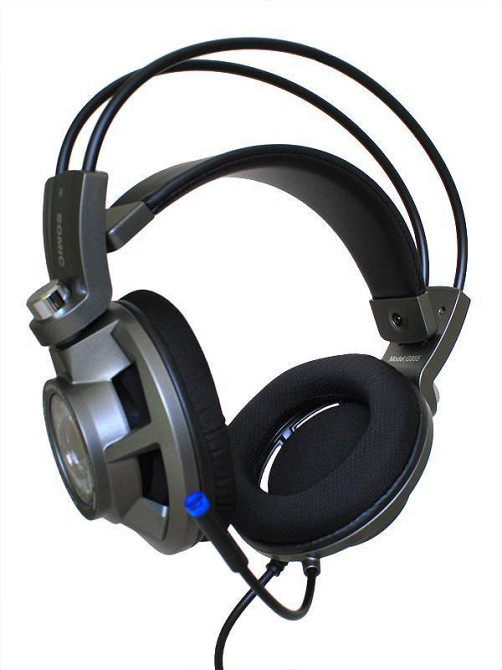 Гарнітура Somic G955 Black (9590010254) ( чорний/сріблястий ) Харків - фото 2