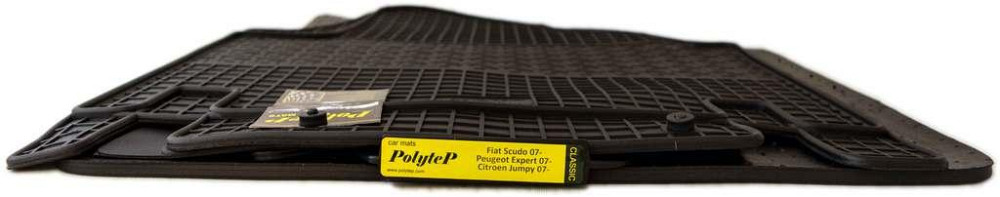 Килимки салону гумові Fiat Scudo 07-/Peugeot Expert 07-/Citroen Jumpy 07-,к-т (2шт.) Київ - фото 1