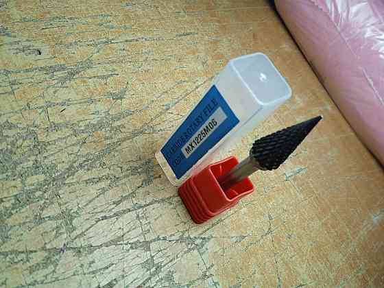 Борфреза M конус 30º 12х25х6 мм — твердосплавна шарошка по металу для дриля та гравера Харків