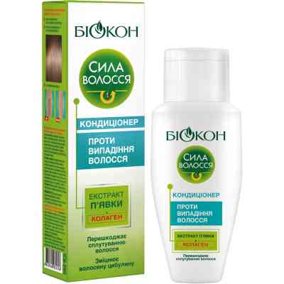 Кондиціонер для волосся Біокон Сила Волосся проти випадіння волосся 150 мл (4820160032316) Вінниця