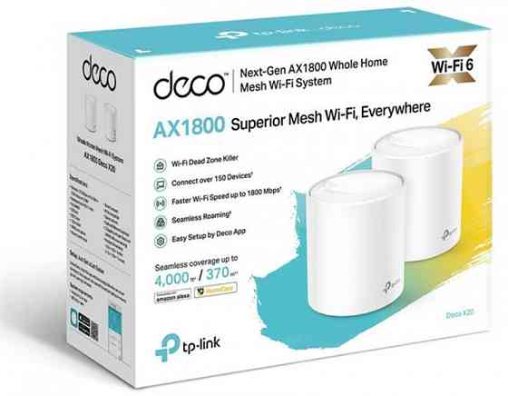WiFi Mesh система TP-Link Deco X20 2-pack white Харків