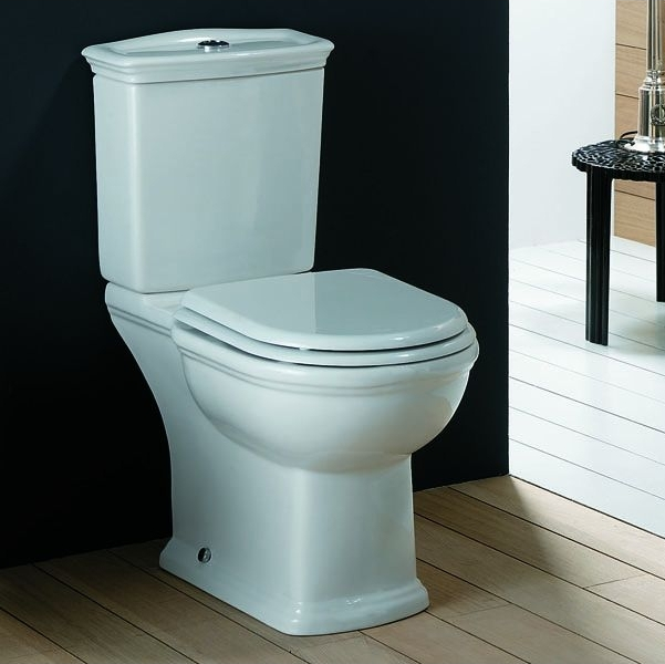 Комплект унитаз бачок RAK Ceramics Washington + крышка Gedy Smeraldo (RAK0047) Белый Киев - изображение 2