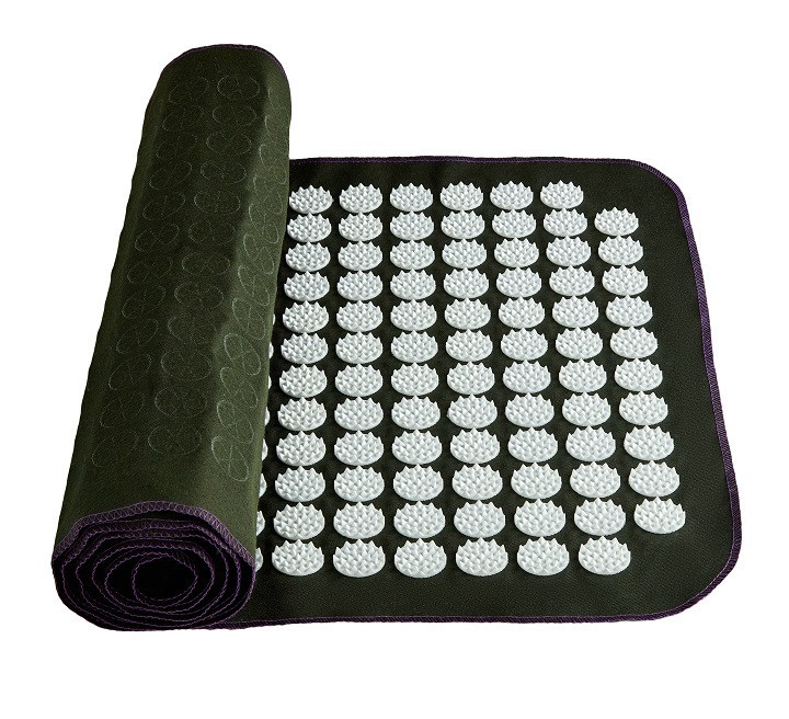 Аплікатор Кузнєцова Килимок серія Eko-Lux 512 Оливковий – Масажний килимок для релаксації Івано-Франківськ - фото 2