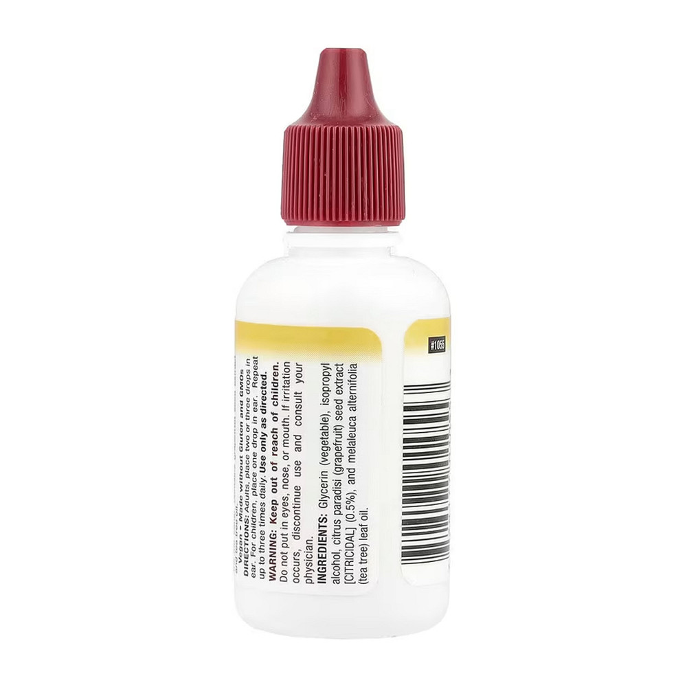 Ушные капли с экстрактом семян грейпфрута и маслом чайного дерева Nutribiotic Ear Drops 30ml Киев - изображение 2