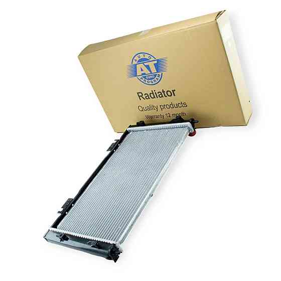 Радиатор двигателя 2170, 2110, 2111, 2112 с кондиционером (HALLA) AT охлаждения Мукачево