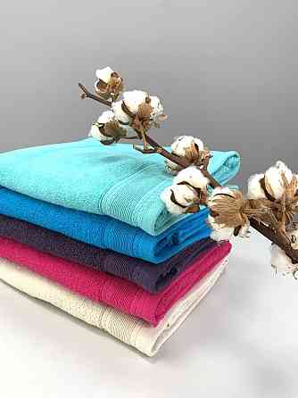 Комплект рушників Ideal Textile з бордюром 2 шт (50х80 см 70х130 см) в різних кольорах (56860748) Чернівці
