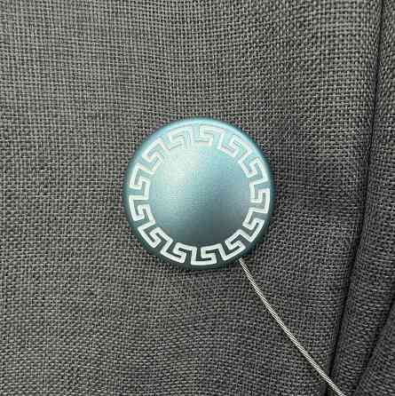 Магниты для штор и гардин Афина 2 шт Голубой (81-264) Киев