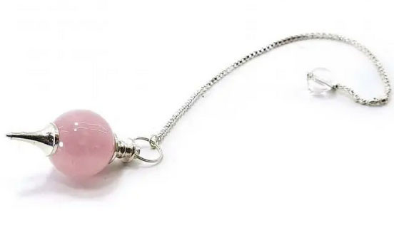 Маятник для биолокации из розвого кварца Киев - изображение 1