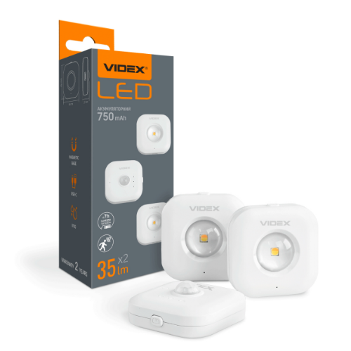 Світильники LED акумуляторні з датчиком руху VL-NL075-21 Videx Житомир - изображение 2