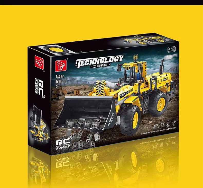 Конструктор детский.Бульдозер игровой на дистанционном управлении 1608 детали Каменец-Подольский - изображение 3