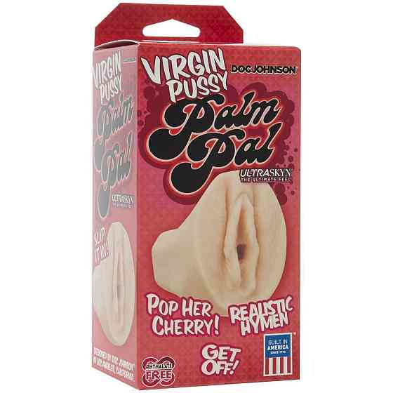 Мастурбатор-вагина девственницы Doc Johnson Virgin Pussy Palm Pal - ULTRASKYN Sex Aura Киев