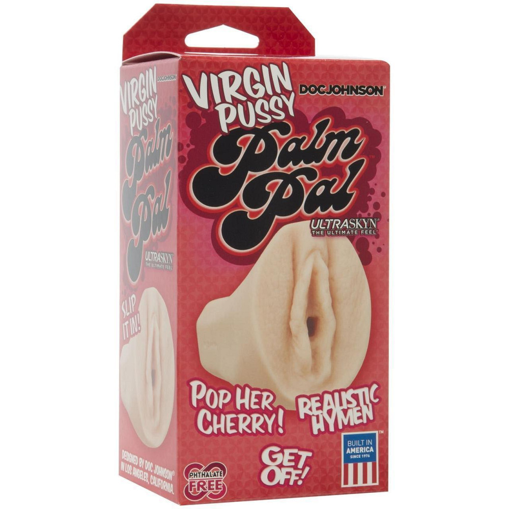 Мастурбатор-вагина девственницы Doc Johnson Virgin Pussy Palm Pal - ULTRASKYN Sex Aura Киев - изображение 3