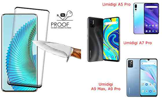 Захисне скло HyperGlass Pro для Umidigi A5 Pro, A7 Pro, A9 Max, A9 Pro – максимальна чутливість та захист Київ