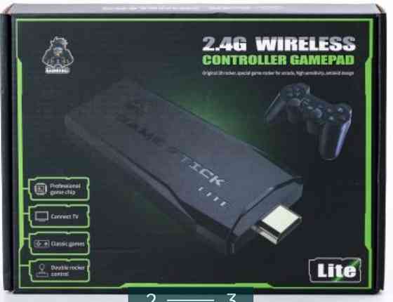 Игровая Приставка: M8 Mini Game Stick 10000 игр. 4K/ HDMI / 64Gb. Харьков