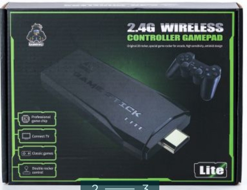 Игровая Приставка: M8 Mini Game Stick 10000 игр. 4K/ HDMI / 64Gb. Харьков - изображение 2