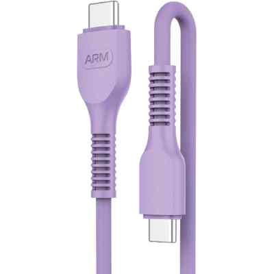 Дата кабель USB-C to USB-C 1.0m AR88 3A purple Armorstandart (ARM65291) Винница