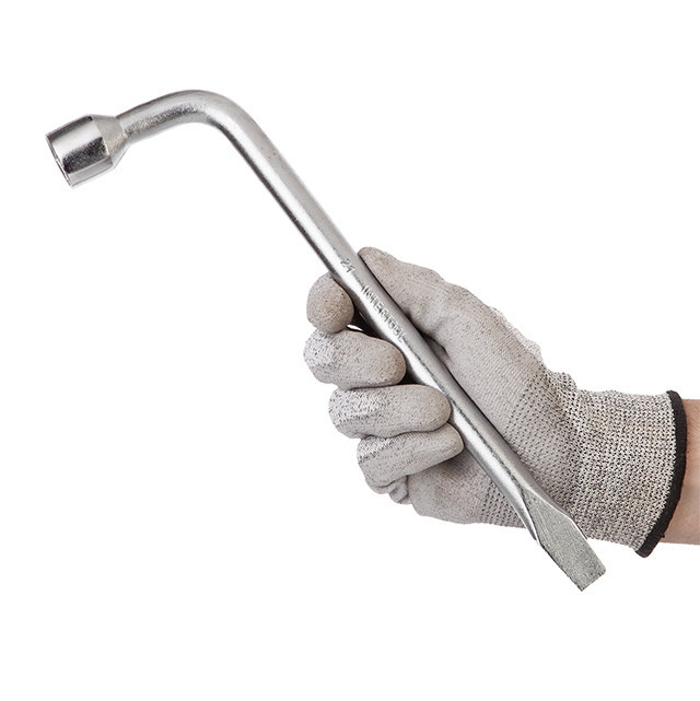 Ключ балонний L-подібний, 21×350 мм INTERTOOL XT-4221 Київ - фото 4