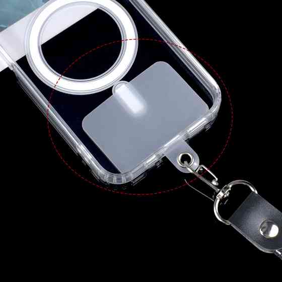 Держатель шнурка для телефона Ring (Прозрачный) Николаев