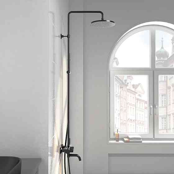 Душова система з виливом Imprese SMART CLICK ZMK101901208 чорна Київ