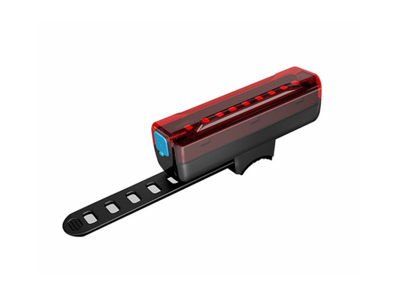 Вело габарит мигалка DEN-065 Feel Fit Чорно-червоний Бровари - фото 3