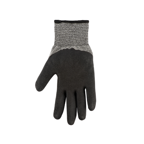 Рукавички 34017 трикотаж антипоріз латексне покриття неповний облив р.11(XXL) клас 13 сірий ДКГ Житомир - изображение 2