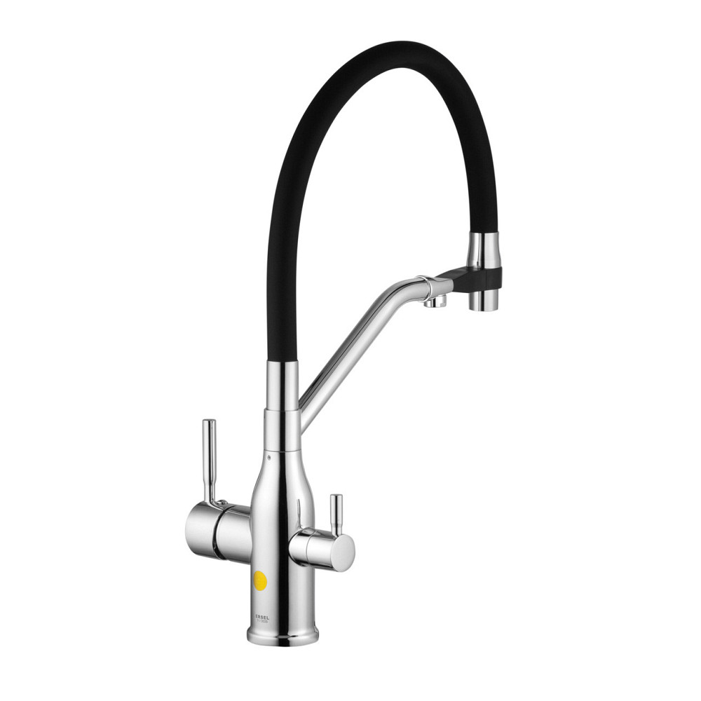 Смеситель для кухни Kroner KRP Kuche - C03816BLK Киев - изображение 3