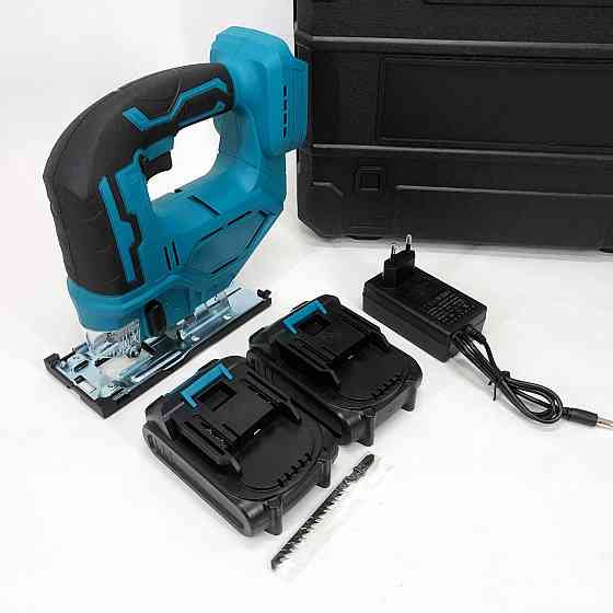 Аккумуляторный бесщеточный лобзик 24V с 2 АКБ в пластиковом кейсе с регулировкой скорости и угла наклона FE-71 Ивано-Франковск