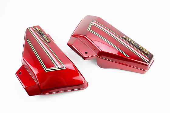 пластик - кришка бардачка ліва, права к-кт, ЧЕРВОНИЙ Київ