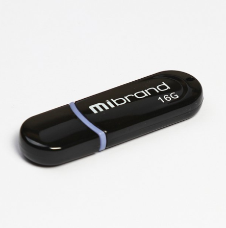 Флешка 16Гб USB 2.0 чорний Panther Mibrand Житомир