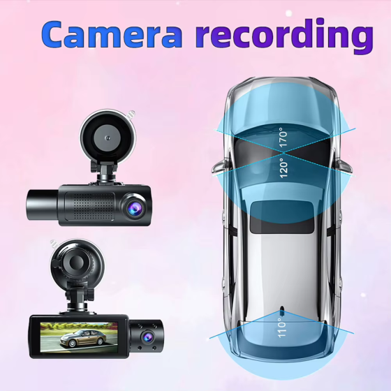 Автомобильный видеорегистратор D-310 (2 камеры) Wi-Fi Full HD Киев