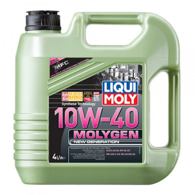 Моторна олива Liqui Moly Molygen New Generation 10W-40 4л (8538) Вінниця - фото 1