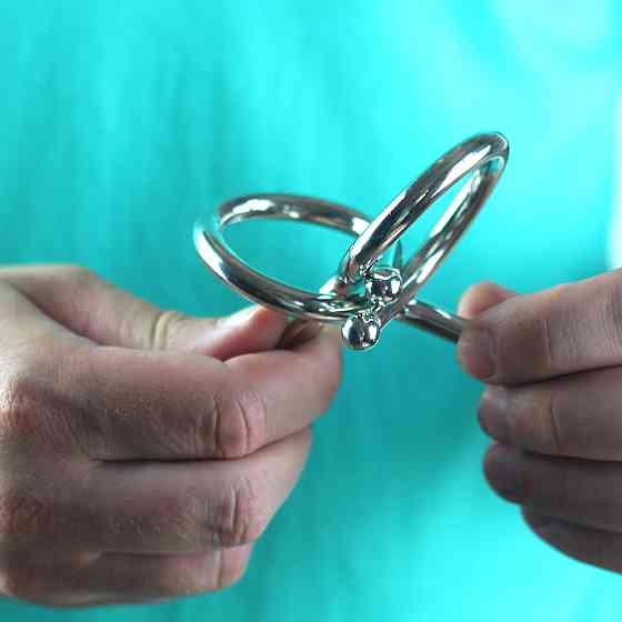 Головоломка IQ-тест, металева першого рівня складності Рівне