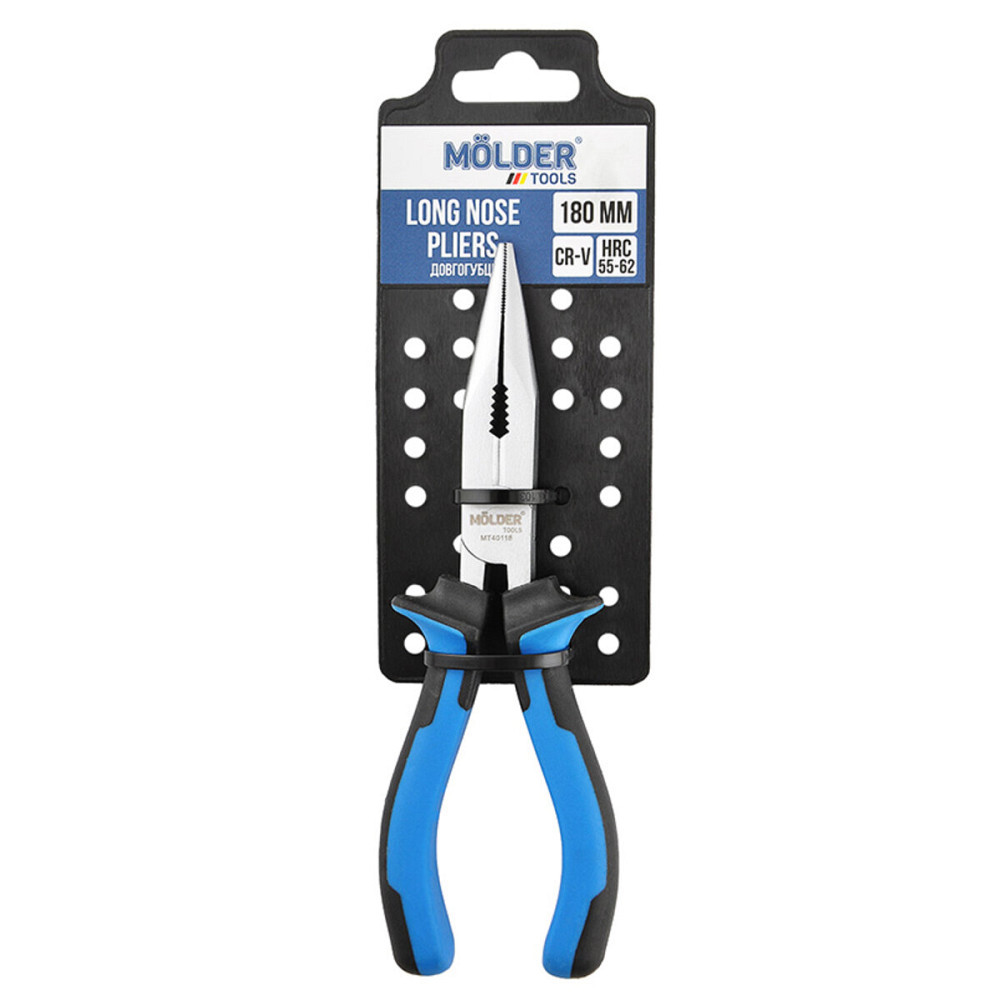 Довгогубці Molder Cr-V 180мм, двокомпонентна ручка Киев - изображение 1