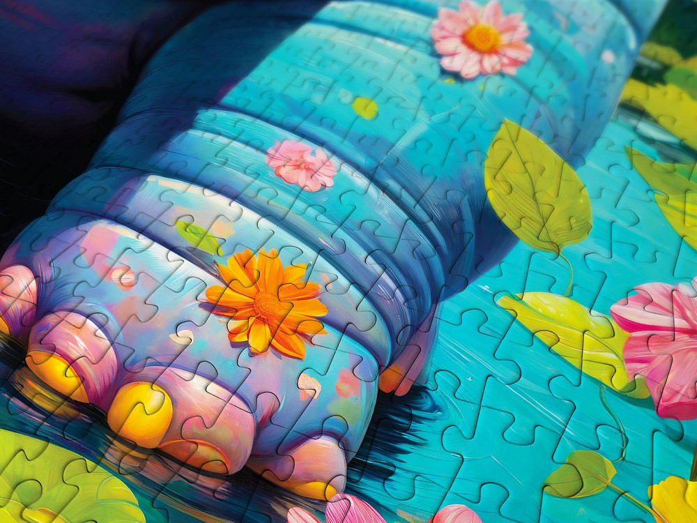 Пазл Сонячний бегемот - Sunny Hippo (Enjoy-2152) Киев - изображение 2