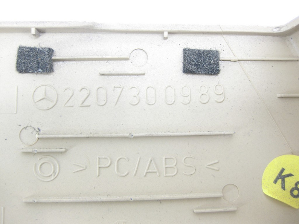 Mercedes-Benz  A2207300989 1434 Накладка бежева на попільничку задніх лівих дверей S-class short W220 S-class long V220 Одеса - фото 8