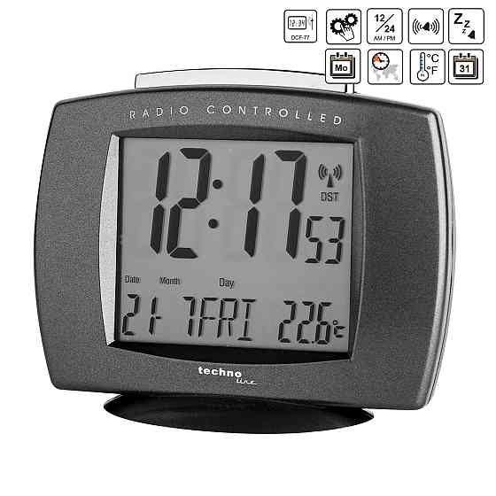 Часы настольные Technoline WT189 Anthracite (WT189 anthrazit) Винница