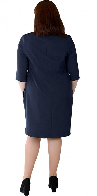 Стильное платье с декором большого размера (48) Киев - изображение 3