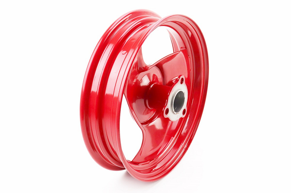 Диск колісний передній Yamaha (5BM) диск. гальмо (сталевий) червоний Київ - фото 2