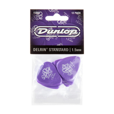 Медиатор Jim Dunlop Delrin 500 Pick 1.5mm 12 шт. (41P1.5) Винница - изображение 3