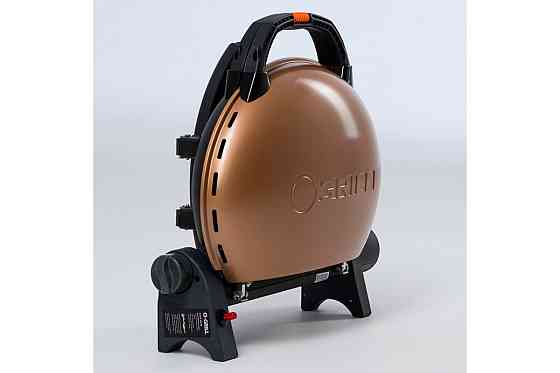 КОМПЛЕКТ Портативний переносний газовий гриль O-GRILL 500, бронзовий + шланг в подарунок! Код: 011674 Рівне