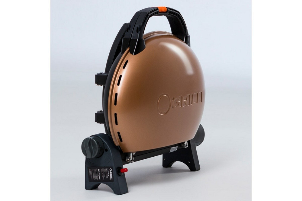 КОМПЛЕКТ Портативний переносний газовий гриль O-GRILL 500, бронзовий + шланг в подарунок! Код: 011674 Рівне - фото 4