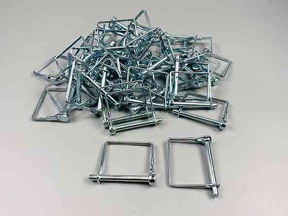 Палець із капелюшком стопорний 6х60 + блокувальний чек прямокутник Мукачево