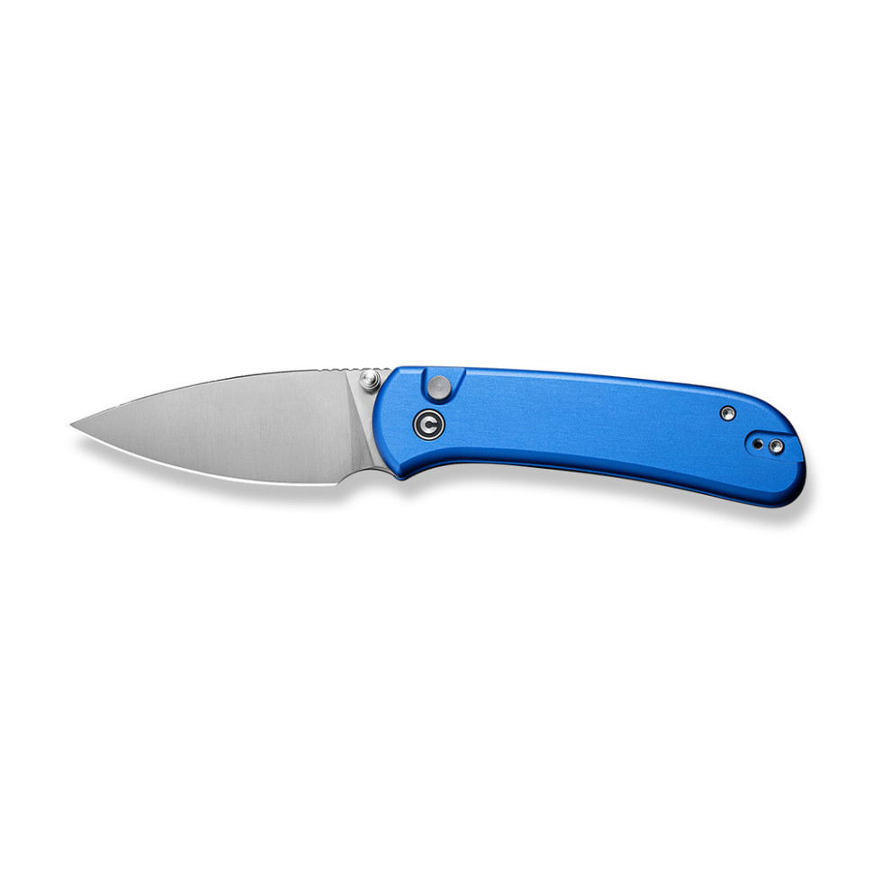 Нож складной Civvi Qubit Bright Blue Aluminum C22030E-3 Ровно - изображение 18