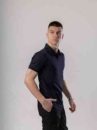 Мілітарі футболка кулмакс темно-синя весна/літо чоловіча Pobedov Recon Київ